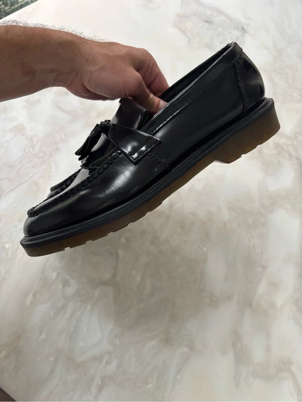 Dr Martens Adrian Smooth Leather Tassel Loafer Men’s Size 11 Black
